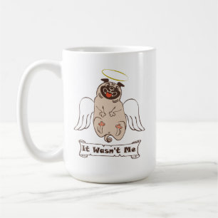 Es war kein lustiges Zitat von "Ich-Engel-Mops" Kaffeetasse