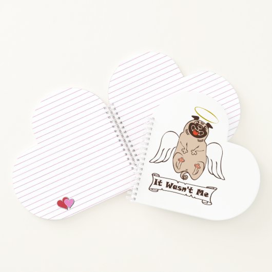 Es war kein lustiges Zitat von "Ich-Engel-Mops" Notizblock (Innenseite)