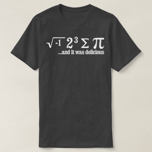 es war köstlich T-Shirt (Design vorne)