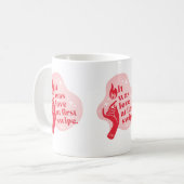Es war Liebe auf den ersten Wisch-Mug Kaffeetasse (Vorderseite Links)