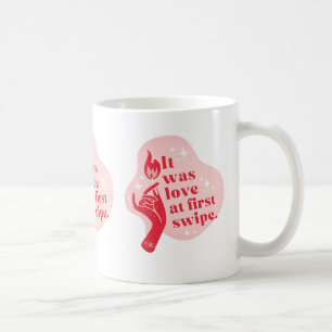 Es war Liebe auf den ersten Wisch-Mug Kaffeetasse