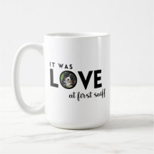Es war LIEBE Custom Foto Dog Lover