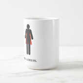 Es war nie ein Kleid - Tasse (Mittel)