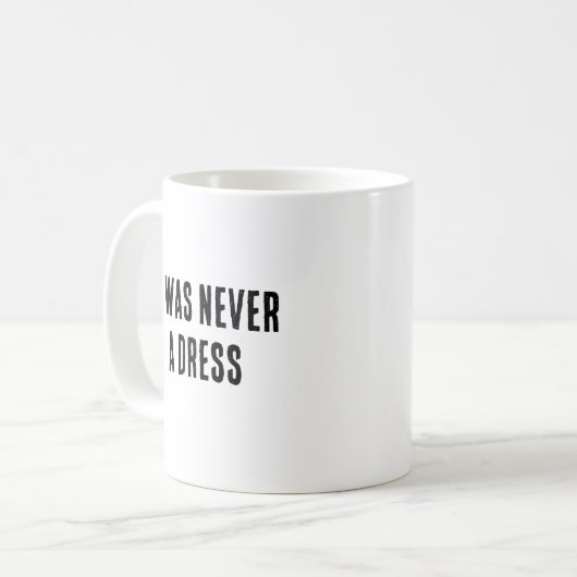 es war nie eine Tasse (Vorderseite Links)