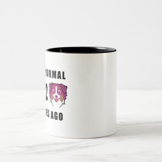 Es war normal 2 Ausgänge vor Tasse (Mittel)
