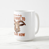 Es war schön, aber ich muss jetzt schreien kaffeetasse (VorderseiteRechts)