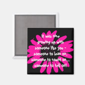 Es war schön.. magnet (Vorderseite/Rückseite)