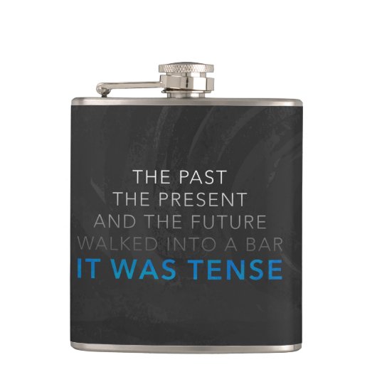 Es war Weihrauch Flachmann (Vorderseite)