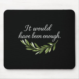 Es wäre genug auserwähltes Volk Lustiger Christ Mousepad