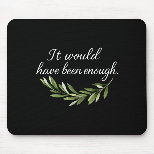 Es wäre genug auserwähltes Volk Lustiger Christ Mousepad (Vorne)