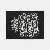 Es wäre genug gewählt worden, Leute Christlich Fleecedecke (Vorderseite (Horizontal))