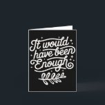 Es wäre genug gewählt worden, Leute Christlich Karte<br><div class="desc">Es wäre genug ausgesuchte Leute Christlich</div>