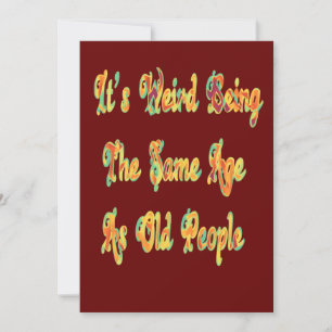 Es wäre langweilig, ohne mich Vintag zu leben Save The Date