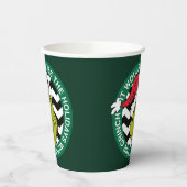 Es wäre nicht der Urlaub ohne Zerren Pappbecher (Links)