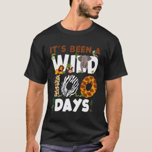 Es waren wilde 100 Tage Zoo Safari Tier 100 Da T-Shirt