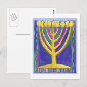 Es werde Licht Postkarte (Vorne/Hinten)