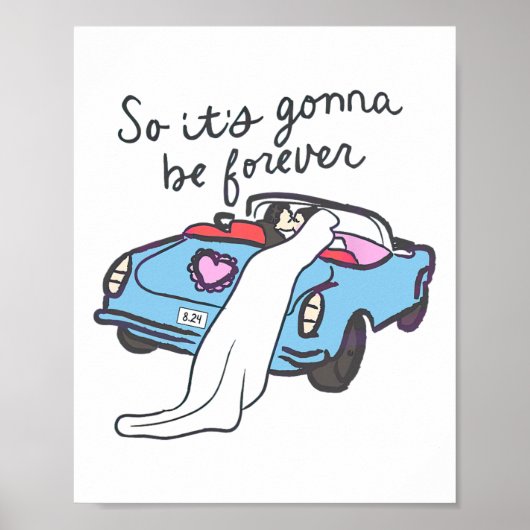 Es wird also für immer eine Braut sein Poster (Vorne)