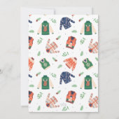 Es wird bald Ugly Christmas Sweater Party bekommen Einladung (Rückseite)
