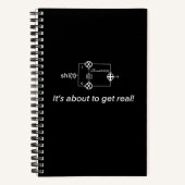 Es wird bald Wirklichkeit Notizblock (Vorderseite)