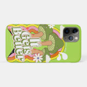 Es wird besser | Good Vibes & Groovy Feels Retro C Case-Mate iPhone Hülle (Rückseite (Horizontal))