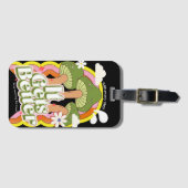 Es wird besser | Good Vibes & Groovy Feels Retro C Gepäckanhänger (Vorderseite (Horizontal))