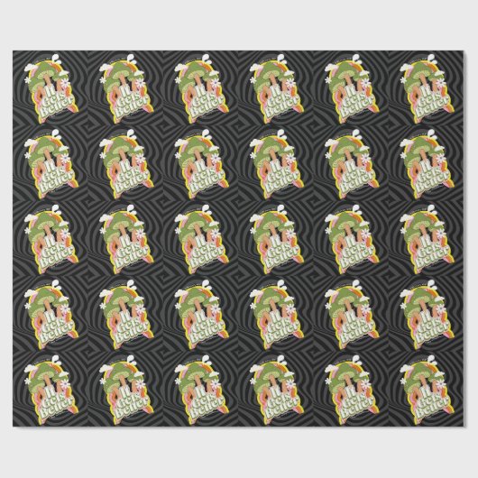 Es wird besser | Gute Vibes & Groovy fühlt sich ku Geschenkpapier (Flach)