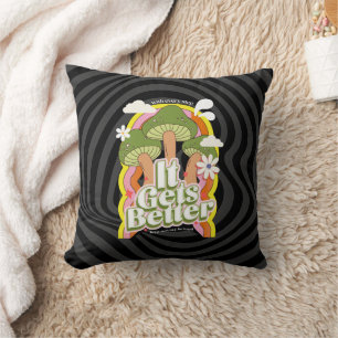 Es wird besser   Gute Vibes & Groovy fühlt sich ku Kissen