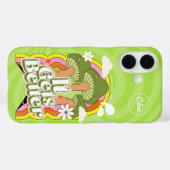 Es wird besser | Gute Vibes & Groovy Gefühle Custo Case-Mate iPhone Hülle (Rückseite (Horizontal))