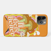 Es Wird Besser | Gute Vibes & Groovy Gefühle Retro Case-Mate iPhone Hülle (Rückseite (Horizontal))