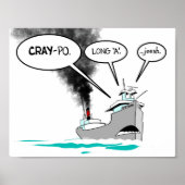 Es wird CRAY-po ausgesprochen Poster (Vorne)