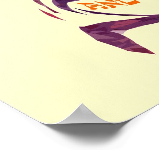 Es wird ein Lichtplakat geben Poster (Ecke)