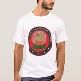 Es wird ein lustiger Weihnachten T-Shirt