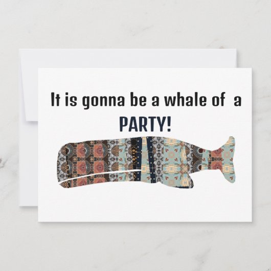 Es wird ein Party sein Einladung (Vorderseite)