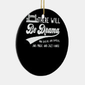 Es wird eine Bühne für Theatermusik geben Keramik Ornament (Rechts)