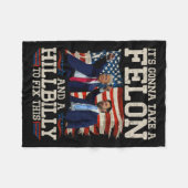 Es wird einen Hillbilly und einen Felon nehmen, um Fleecedecke (Vorderseite (Horizontal))