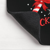 Es wird es sich nicht selbst Candy Cane Christma a Mousepad (Ecke)