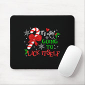 Es wird es sich nicht selbst Candy Cane Christma a Mousepad (Mit Mouse)