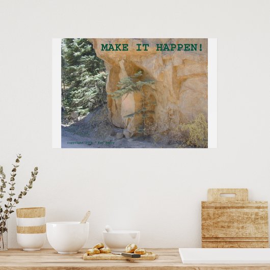 Es wird geschehen poster (Küche)