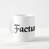 Es wird getan kaffeetasse (Vorderseite Links)