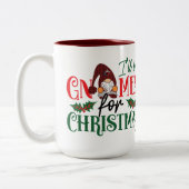 Es wird gnomes für Weihnachten persönliche Tasse (Links)
