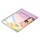 Es wird immer besser inspirierend notizblock (Linke Seite)