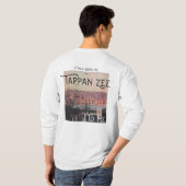 Es wird immer die Tappan Zee für mich Long Ärmel T-Shirt (Schwarz voll)