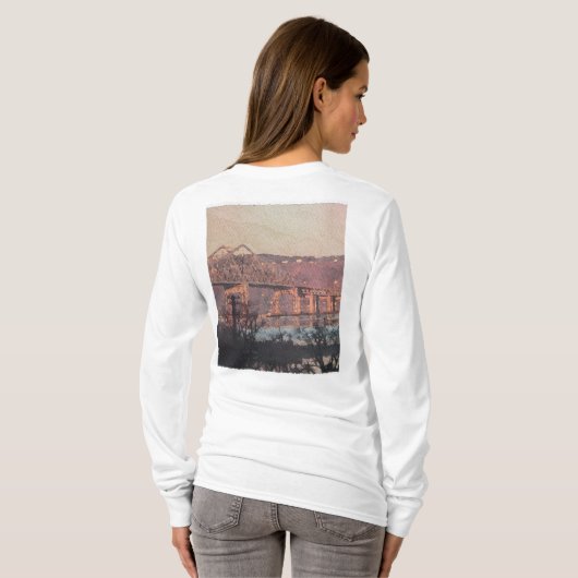 Es wird immer die Tappan Zee für mich sein T-Shirt (Schwarz voll)