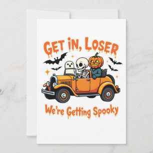 Es wird immer locker, dass wir ein kurzes Hallowee Einladung