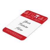 Es wird in Cherry Rett-the-Date-Magnet hinzugefügt Magnet (Linke Seite)