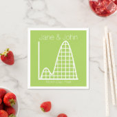 Es wird in Peridot Napkins hinzugefügt Serviette (Beispiel)