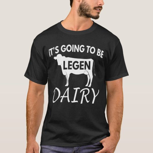 Es wird legen Kuh Färse Kalb T-Shirt (Vorderseite)