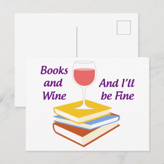 Es wird mir gut gehen postkarte (Vorne/Hinten)