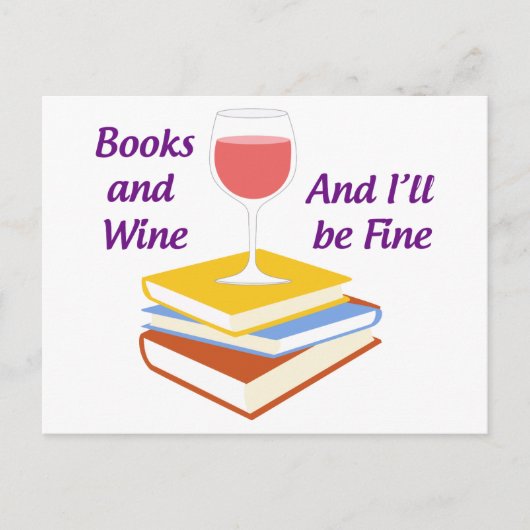 Es wird mir gut gehen postkarte (Vorderseite)