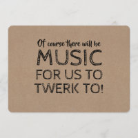 Es wird Musik geben - Vorschlag von Bridesmaid